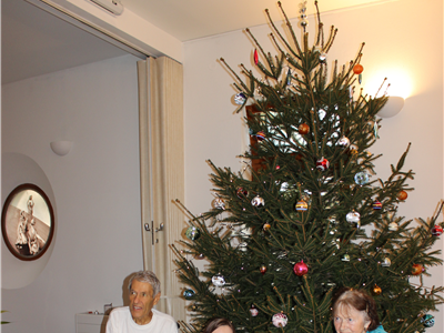 vánoční stromeček zdobíme s pacienty