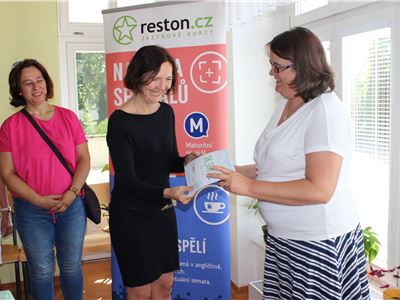 Reston.cz podpořil hospic, 2018